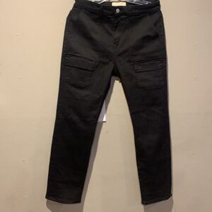 CQY Black cargo pants size 30